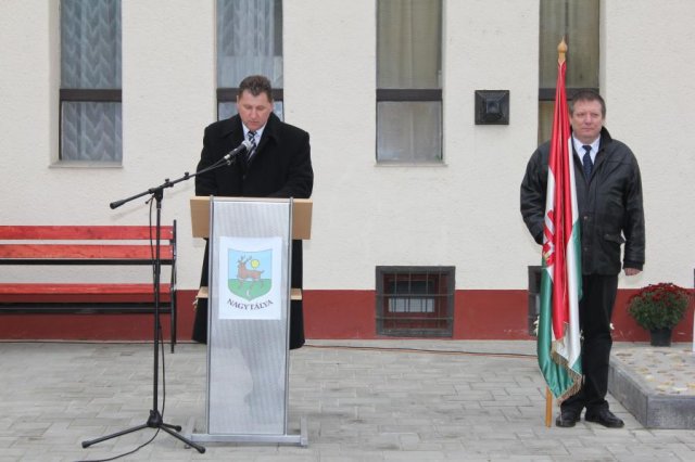 2016-1956-os megemlékezés, emlékmű átadása