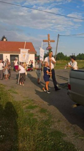 2017 Temetői harangláb és az áthelyezett keresztek megáldása