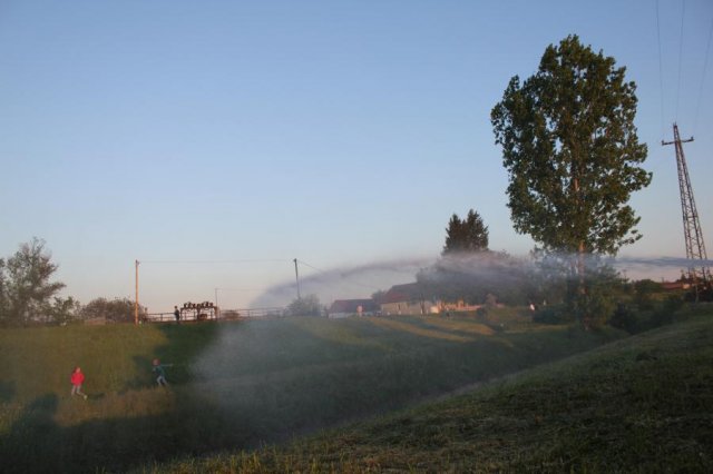 2017 Szent Iván éji tűzgyújtás, Májusfa állítás
