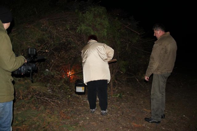 2017 Szent Iván éji tűzgyújtás, Májusfa állítás