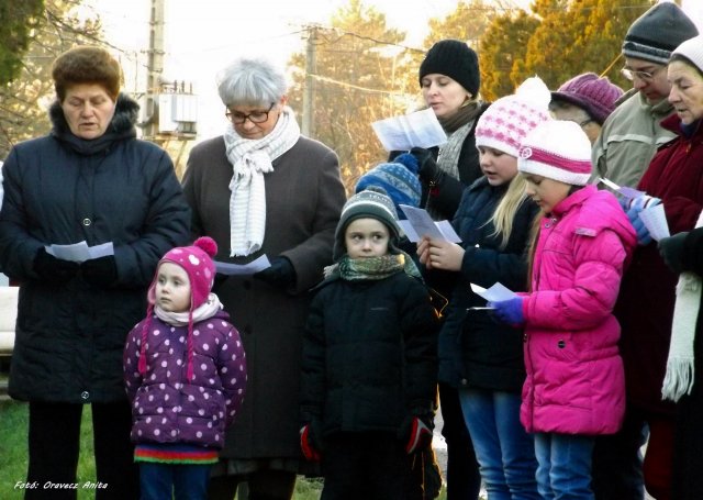 Adventi gyertyák meggyújtása 2015