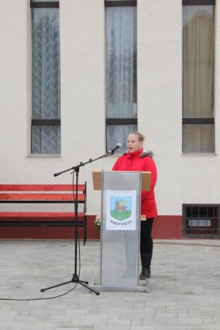 2016-1956-os megemlékezés, emlékmű átadása